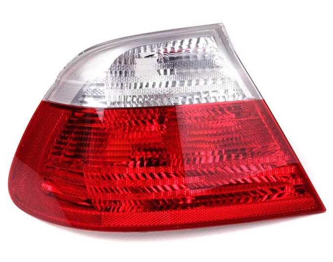 BMW Tail Light Assembly - Driver Side Outer (Clear) 63218384843